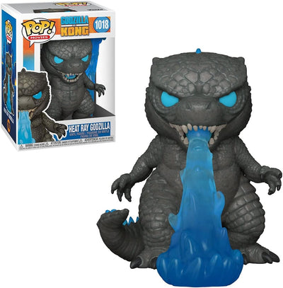 POP Godzilla Vs Kong - Godzilla Heat Ray (Fire Breathing)  Pop! Vinyl Figure (Bundled with Compatible Pop Box Protector Case), Multicolor, 3.75 Inches