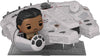 Funko Pop! Ride Super Deluxe: Star Wars - Lando Calrissian in The Millenium Falcon Exclusive