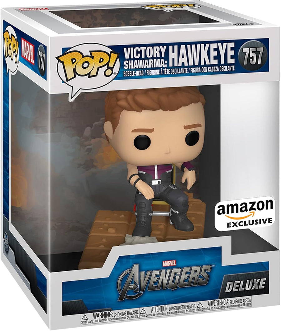 Funko Pop! Deluxe Marvel: Avengers Victory Shawarma Series - Hawkeye, Amazon Exclusive 3 of 6