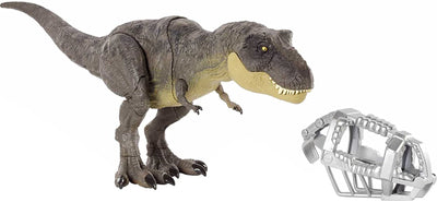 Jurassic World Camp Cretaceous Stomp 'N Escape Tyrannosaurus T Rex Action Figure Toy with Stomping Motion