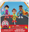 Junior Firebuds Action Figures Gift Pack with 3 Collectible Kids Toys: Bo, Jayden and Violet and Accessories, for Ages 3 and Up