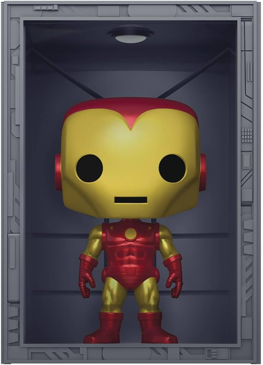 Funko Pop! Marvel: Iron Man Hall of Armor Model 4 Deluxe Figure PX #1036 - Lovira Store