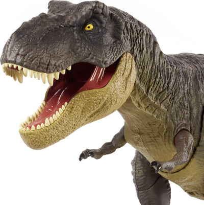 Jurassic World Camp Cretaceous Stomp 'N Escape Tyrannosaurus T Rex Action Figure Toy with Stomping Motion